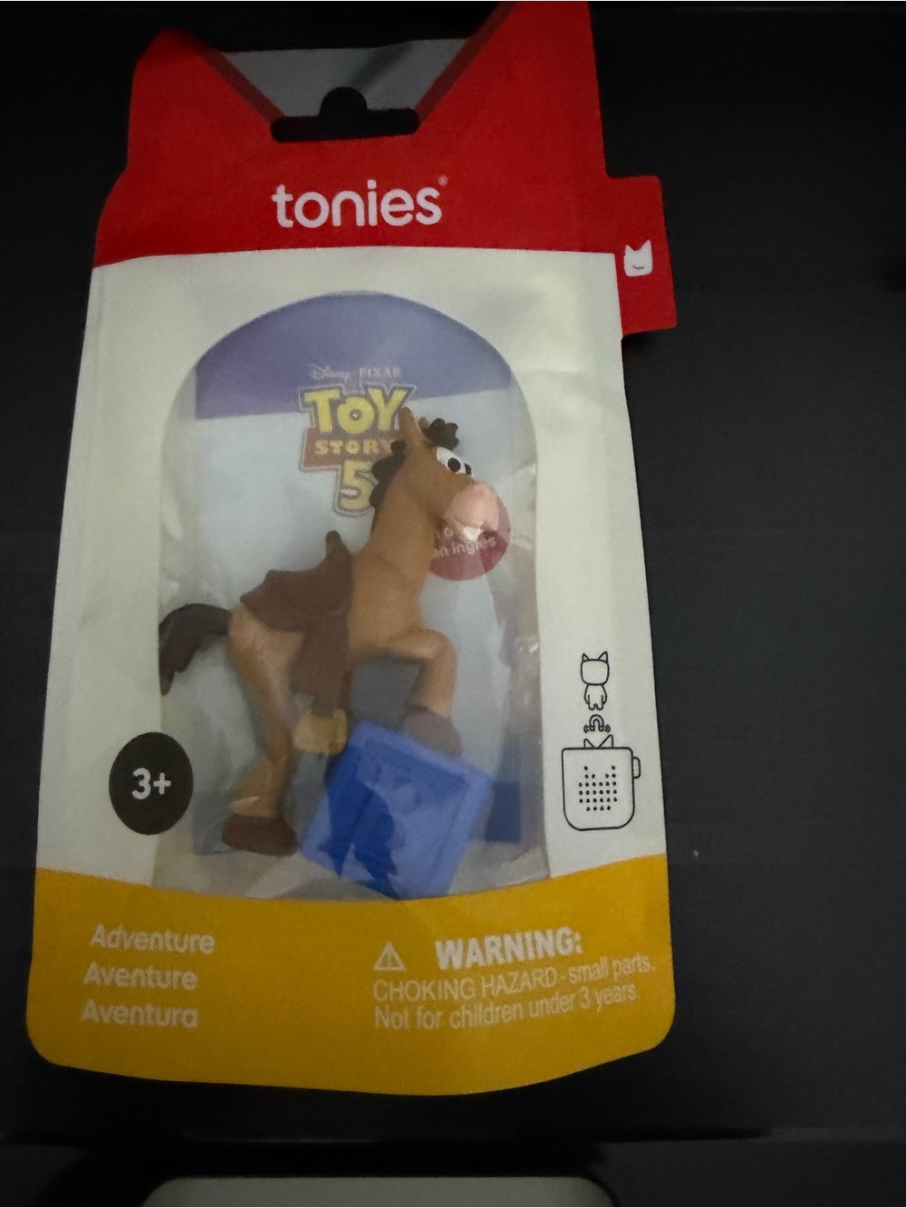 Tonies Disney Toy Story 5 Bullseye Kids Toy Figure - Brown